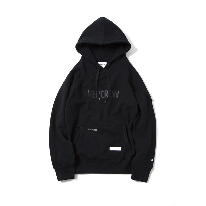 VERMICELLI 15AW VERCREW HOODY 黑队卫衣