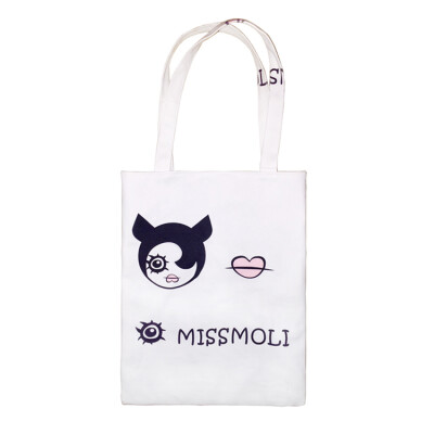 MOLIMO独立设计原创MOLI小姐帆布环保袋