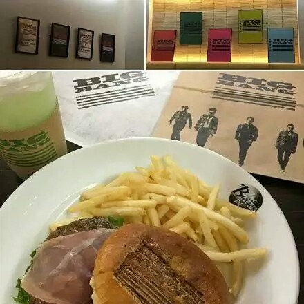 日本东京THE BURGERS TOKYO汉堡店 推出 BIGBANG️ 主题系列汉堡 去日本玩的VIP一定不能错过 ~