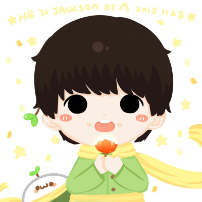 长草颜文字之易烊千玺生日贺图o( =•ω•= )m