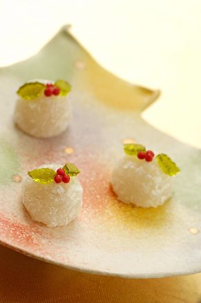 Christmas wagashi