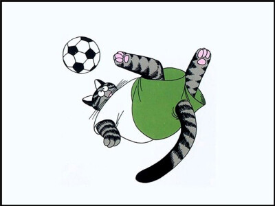 猫咪搞笑生活漫画 Cat Dreams By Bernard Kliban