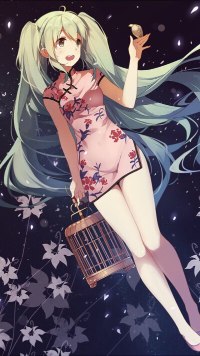 旗袍初音