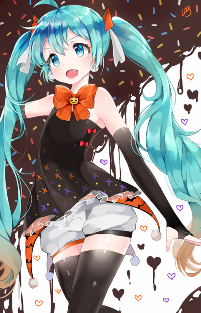 miku～(我已经被那颗虎牙萌翻了)