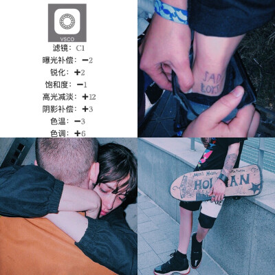 vsco调色教程
