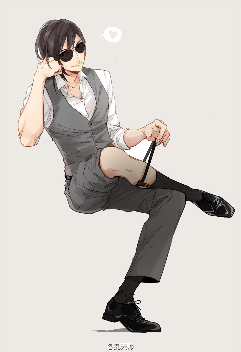 盗墓笔记 黑瞎子 @兜天师