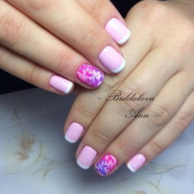 美甲～Nails ★ French ★ Pink