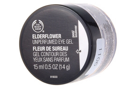 #美体小铺/THE BODY SHOP#ELDER FLOWER UNPERFUMED EYE GEL 接骨木花活力眼胶 15ML/参考价80RMB