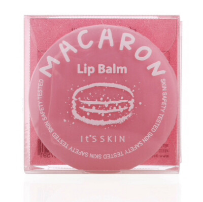 #伊思/IT`S SKIN#Macaron Lip Balm 01 草莓润唇膏 9G/参考价35RMB
