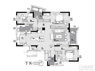 【{『Sweet Home』毕业啦！我们的家有甜蜜的味道}】风格:简约休闲风 设计:TK设计