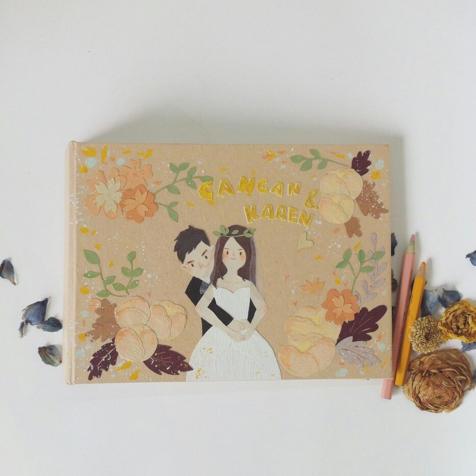 「我喜欢你是寂静的｜I like for you to be still」手工书.手工艺术家卜卜的纸书/ Handmade Books. Pochiko's paper books.