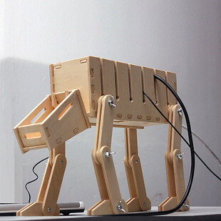 GeekCook创意杂货DIY星球大战 机器狗 电线收纳盒