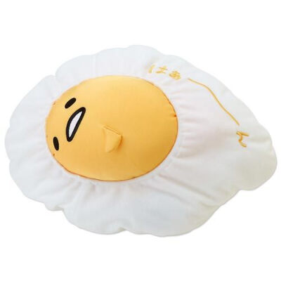《Sanrio》蛋黄哥慵懒蛋黄哥系列第二弹造型靠垫懒懒荷包蛋