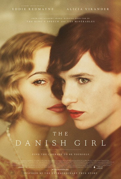 「 丹麦女孩｜The Danish Girl」由汤姆·霍伯执导，埃迪·雷德梅恩、艾丽西卡·维坎德、本·威士肖领衔主演的传记片。
该片讲述了聚焦世界上首位变性人伊纳尔·维基纳，他在妻子的鼓励下勇敢的接受了变性手术，成为了真正的女人的故事。