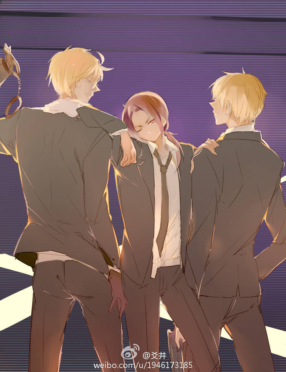 黑塔利亚 玫瑰花茶组【图转侵删】