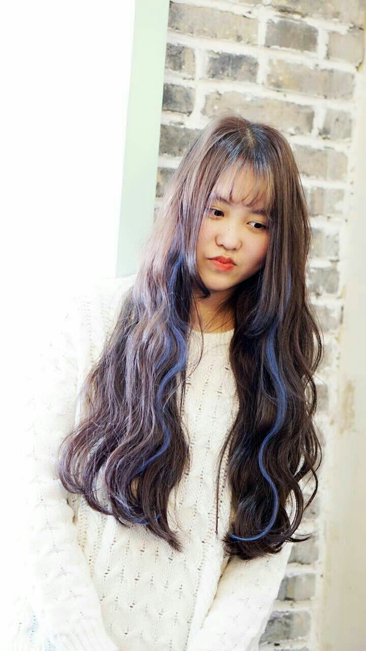 待我长发及腰 女神发型 背影杀手 挑染 渐变 接发 长发 卷发 美发 发型 美图 长发及腰发型 原创