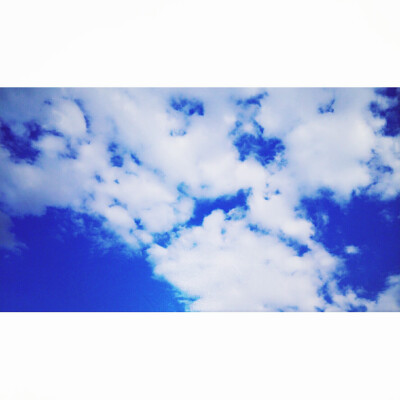 the sky☁