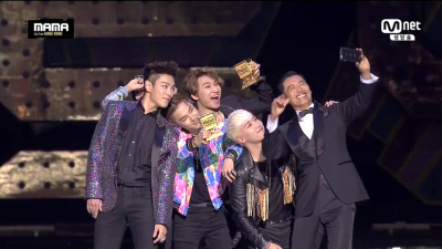 2015mama Bigbang 周润发