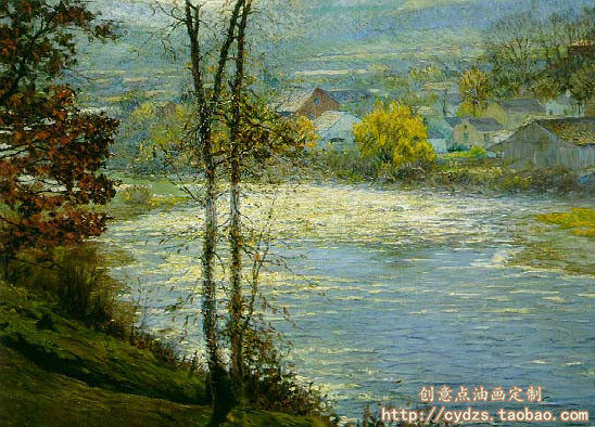 印象派 绘画 艺术 风景 油画