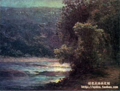 印象派 绘画 艺术 风景 油画