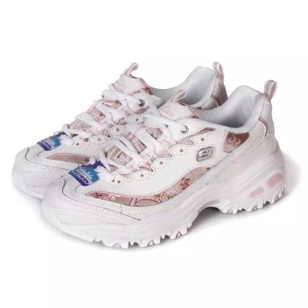 Skechers斯凯奇红莓 昭宥 宝拉 孝琳 多顺组合韩国明星同款熊猫鞋 D’lites Berry