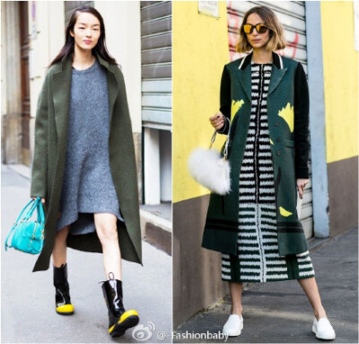 绿+灰也很好看呐