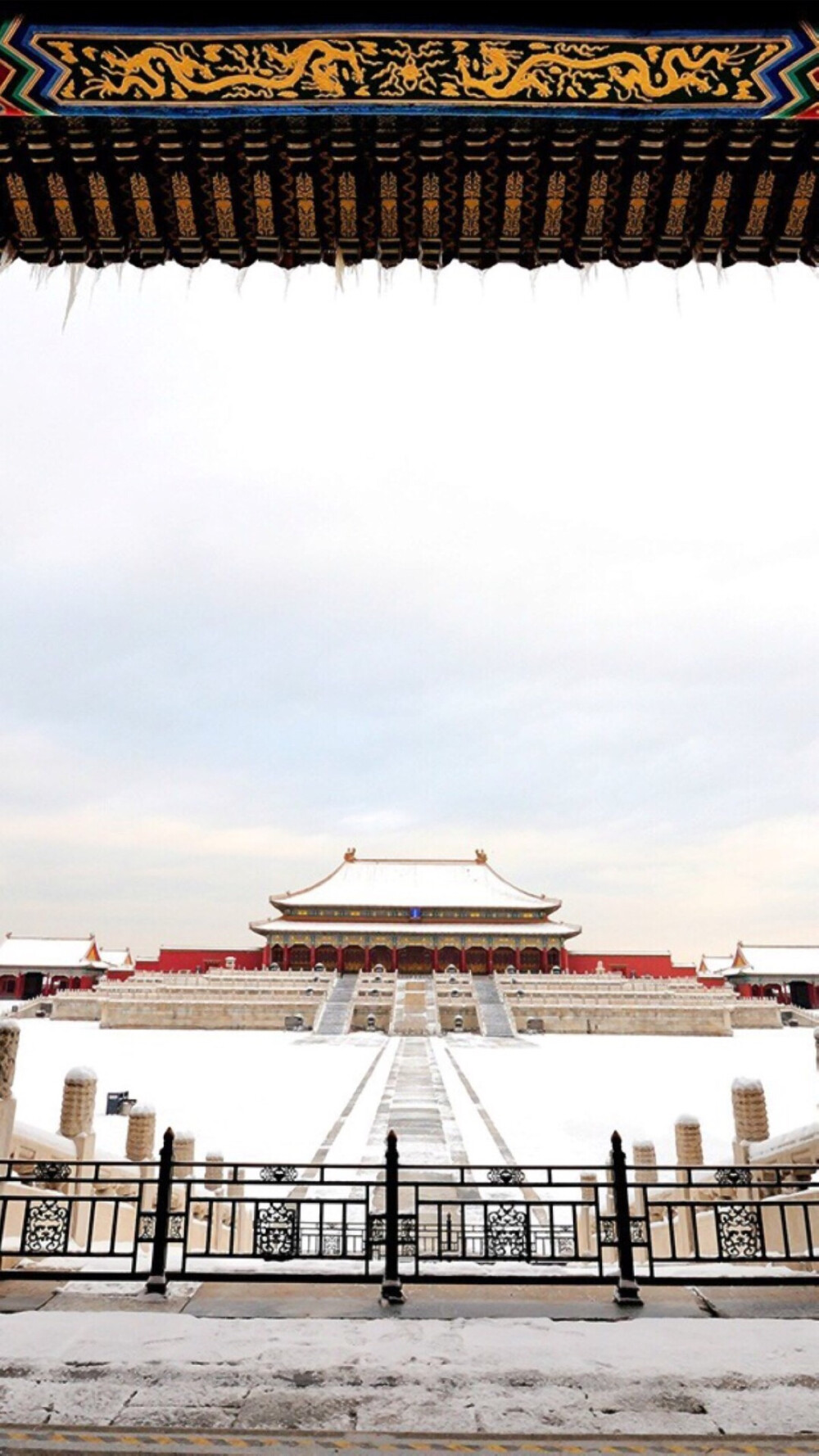 帝都雪景