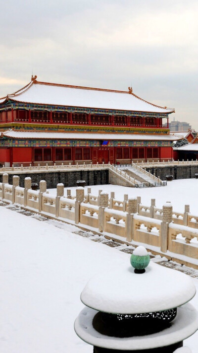 帝都雪景