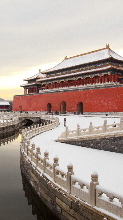 帝都雪景