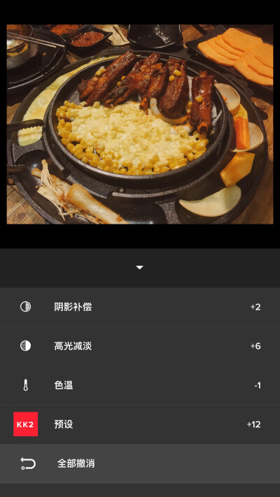 美食调色 软件vsco