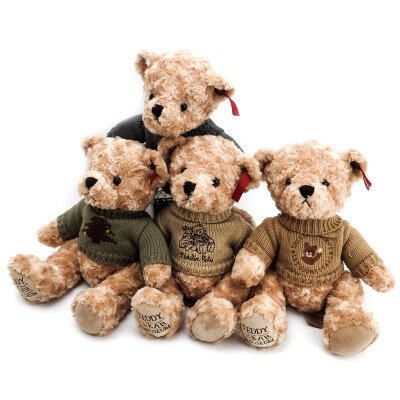 泰迪熊公仔抱枕毛绒玩具熊布娃娃生日礼物女生毛衣抱抱熊