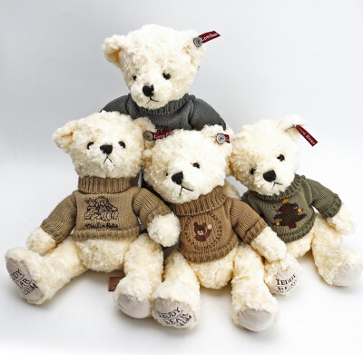 泰迪熊公仔抱枕毛绒玩具熊布娃娃生日礼物女生毛衣抱抱熊