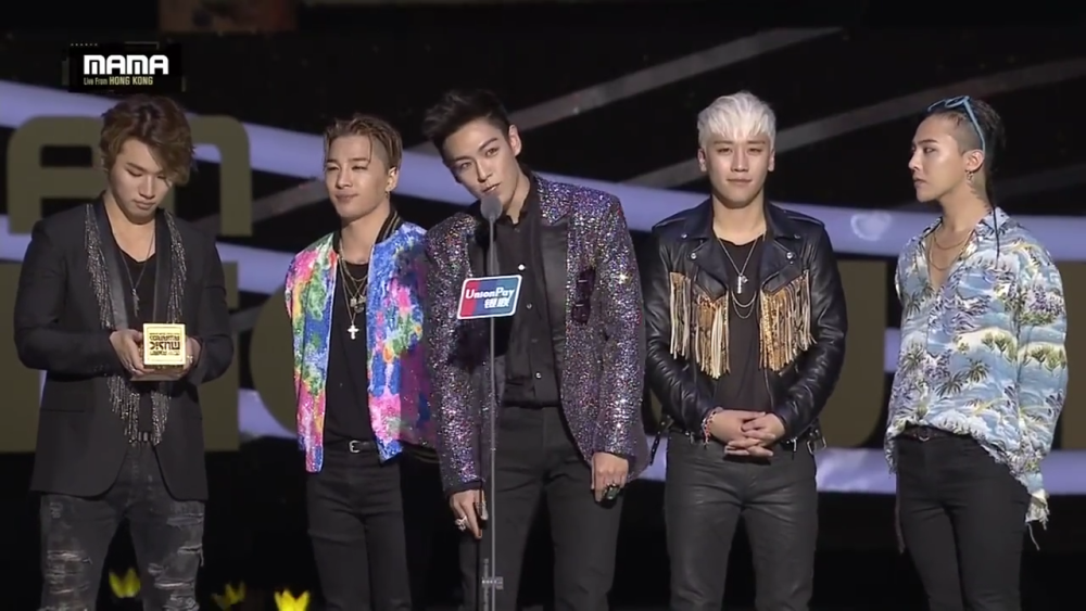 2015mama亚洲音乐盛典bigbang