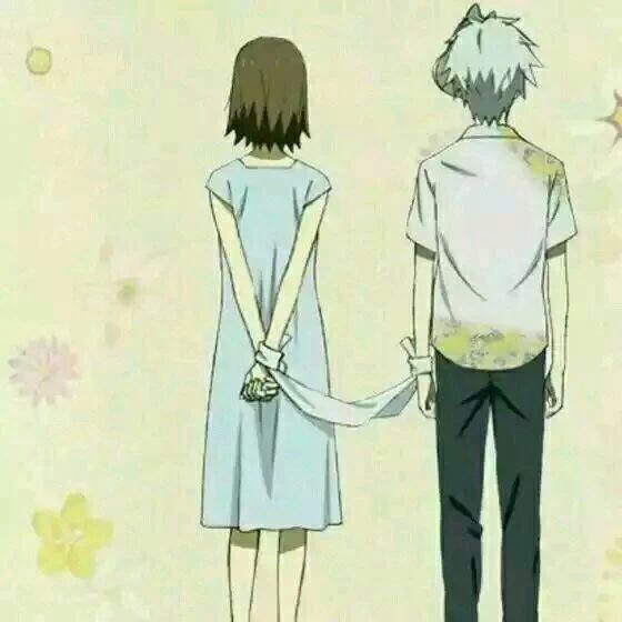 「情侣头像 男头 女头 萤火之森 阿金 头像 情头 动漫头像 二次元」