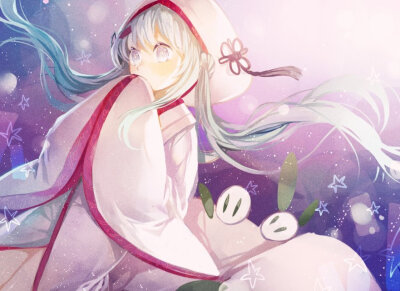 初音未来*Pixiv画师第一百零七期* ‖国人画师：元小宵 id=2398530‖ ◆◇◆◇◆◇◆◇ °天会黑,人会变,唯有画中人经得起时光流转时代变迁。°