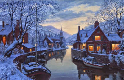 【俄罗斯画家 Evgeny Lushpin 俄罗斯夜景超写实画作】他于1966年11月出生在莫斯科。他的超现实主义表现手法巨幅作品总是让人震撼。追随俄罗斯和西欧最优秀的表象主义传统艺术，画风典雅，注重色彩和形式。他是典型的…