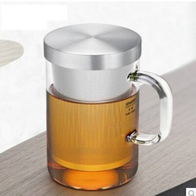 Tea Infusersteeping时尚茶杯带过滤网美国