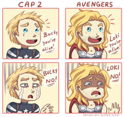 美队 冬兵 雷神 洛基 Captain America Winter Soldier Thor Loki