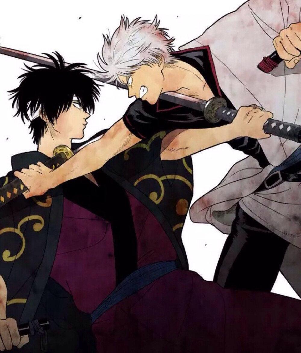 n 银他妈 动漫 美男 坂田银时 高杉晋助 土方十四郎 冲田总悟 神威