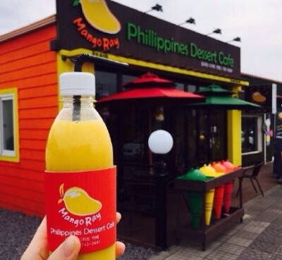 济州岛Rich Mango推出的鲜榨芒果汁