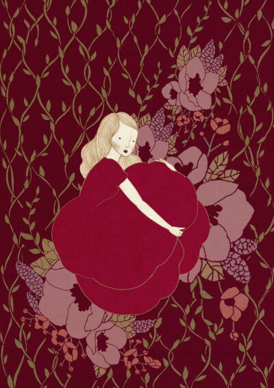 女人花的孤独，也向往有个伴。我也如此。