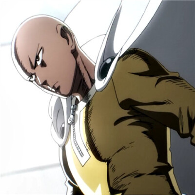 2015十月新番 一击男 ワンパンマン 一拳超人 One Punch-man 新番 十月新番 动漫 动画 二次元 截图 同人 封面 原创 头像 动漫头像 男生头像 颜艺 人物 表情 （埼玉 英雄名：秃头披风侠）「截图by荒年信徒」