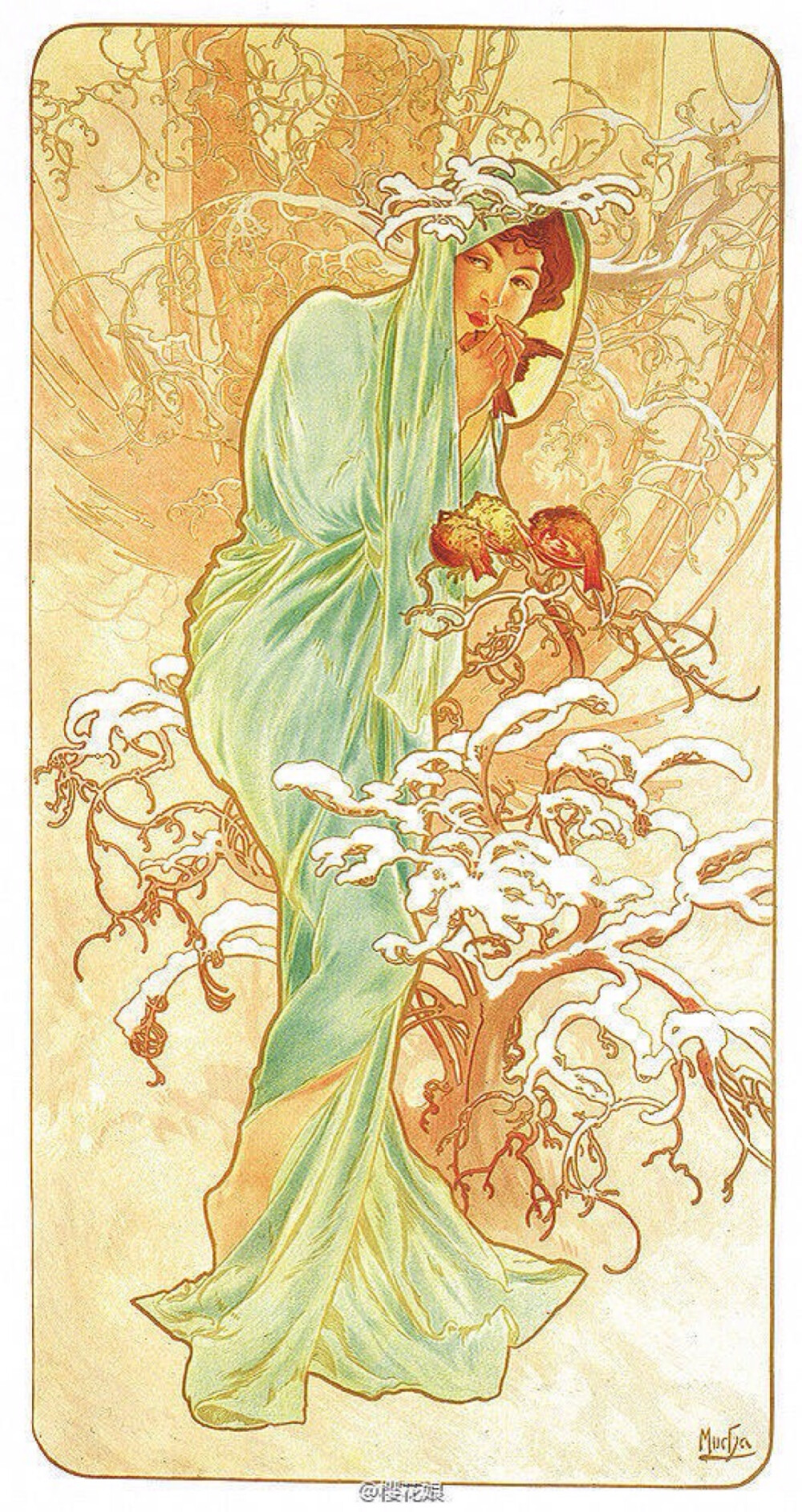 穆夏 Alphonse Maria Mucha (1860-1939)