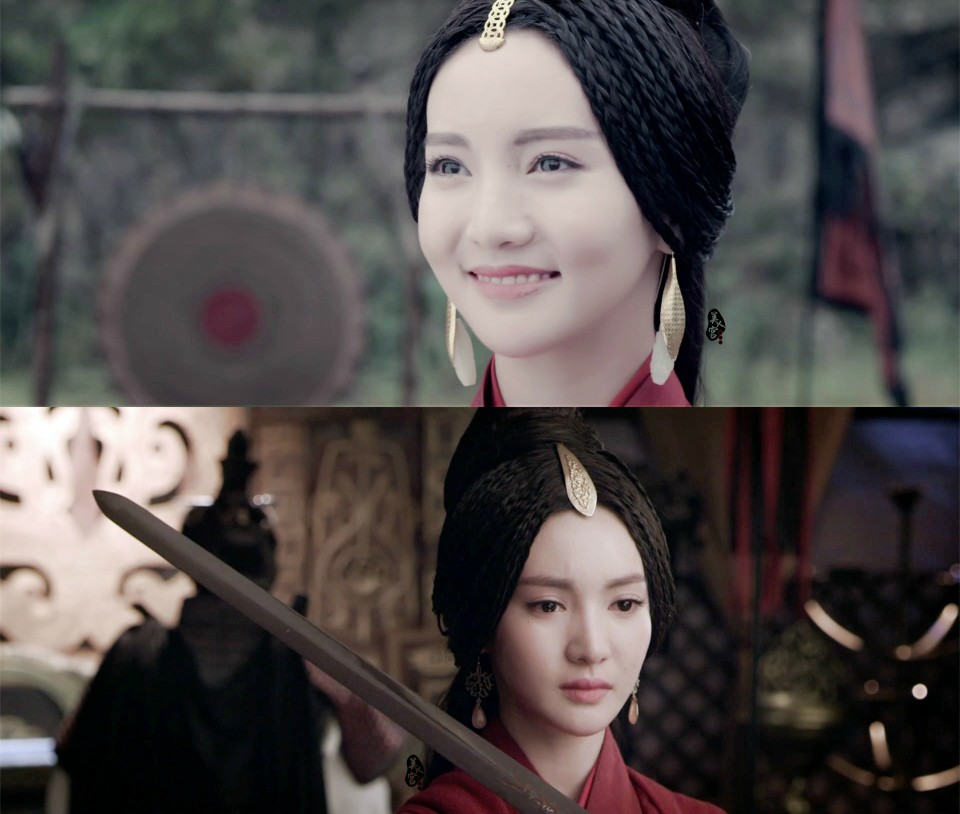 金晨《秦时明月》【赤练/虞姬】娇容盈心，冶骨销魂，妍饶艳影，魅韵惑神。by古韵美人宫