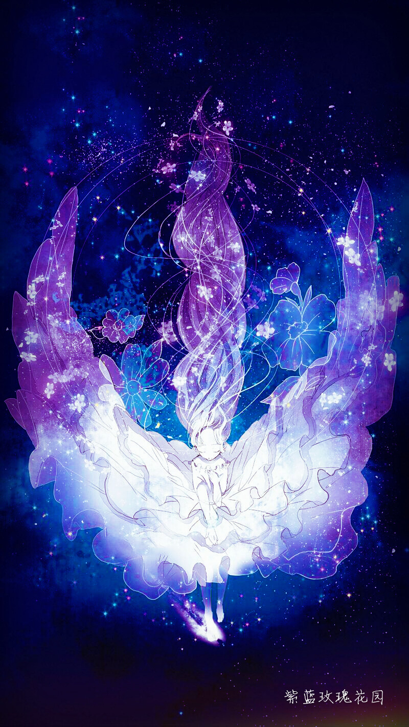 紫蓝玫瑰精灵