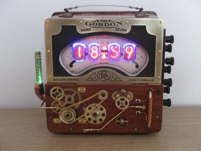 Steampunk Nixie Clocks by Bad Dog Design…