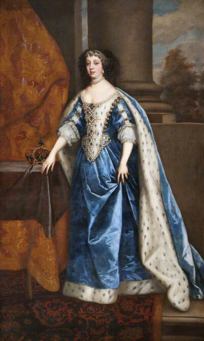 Queen Catherine of Braganza (1638–1705) Consort to King Charles II by Peter Lely