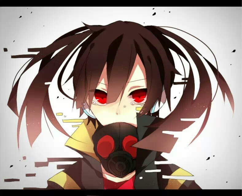 榎本贵音ene目隐都市的演绎者阳炎project蓝色系蓝发二次元插画