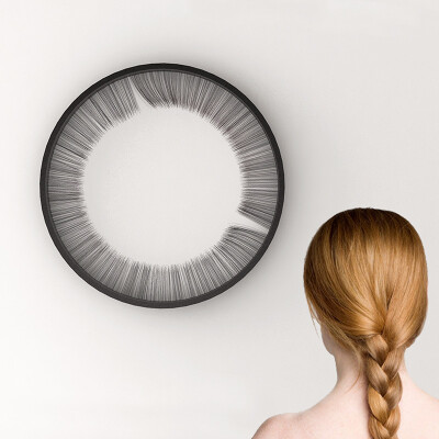 Lash Clock By Bina Baitel Studio 睫毛时钟
介于冥想设备与时钟之间