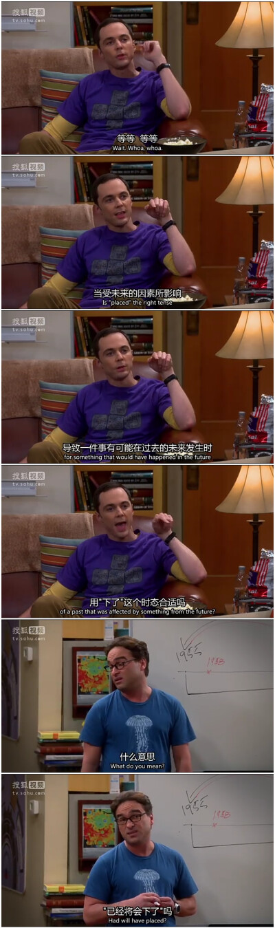 #The Bigbang Theory# 语法老师谢耳朵